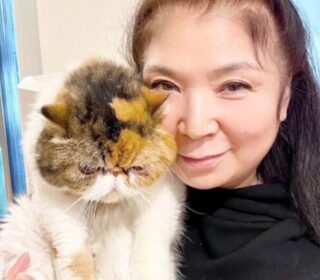 八代亜紀と愛猫