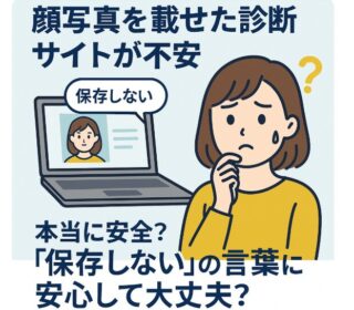 アイキャッチ画像　顔写真アップロードの不安１