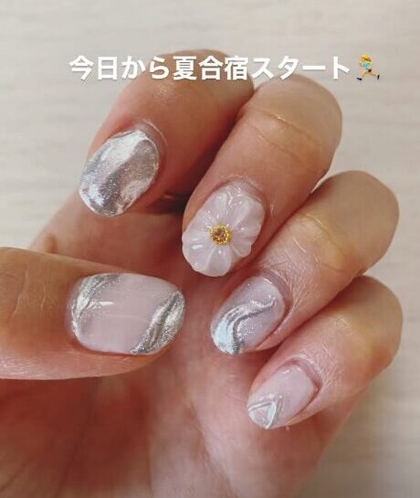 佐藤早也伽　ネイル
