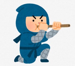 吹き矢 忍者