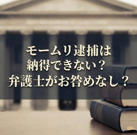 モームリ逮捕の理由は納得できない？弁護士がお咎めなしなのはおかしい！