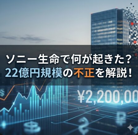 ソニー生命の元社員による金銭トラブルとは？ 22億円規模の事案をわかりやすく解説