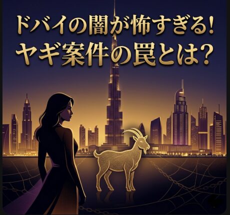 ドバイの闇が怖すぎる！21歳ウクライナ美女を襲ったヤギ案件の罠！