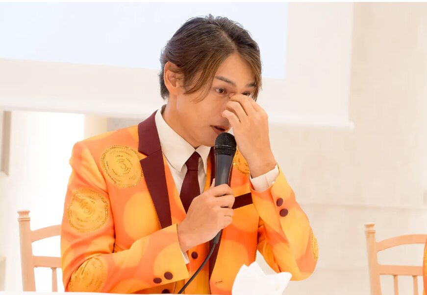白川裕二郎　会見