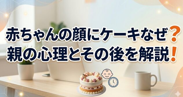 アイキャッチ画像 顔面ケーキ 長方形サイズ