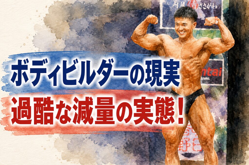 アイキャッチ画像　ボディービルダー　横長バージョン