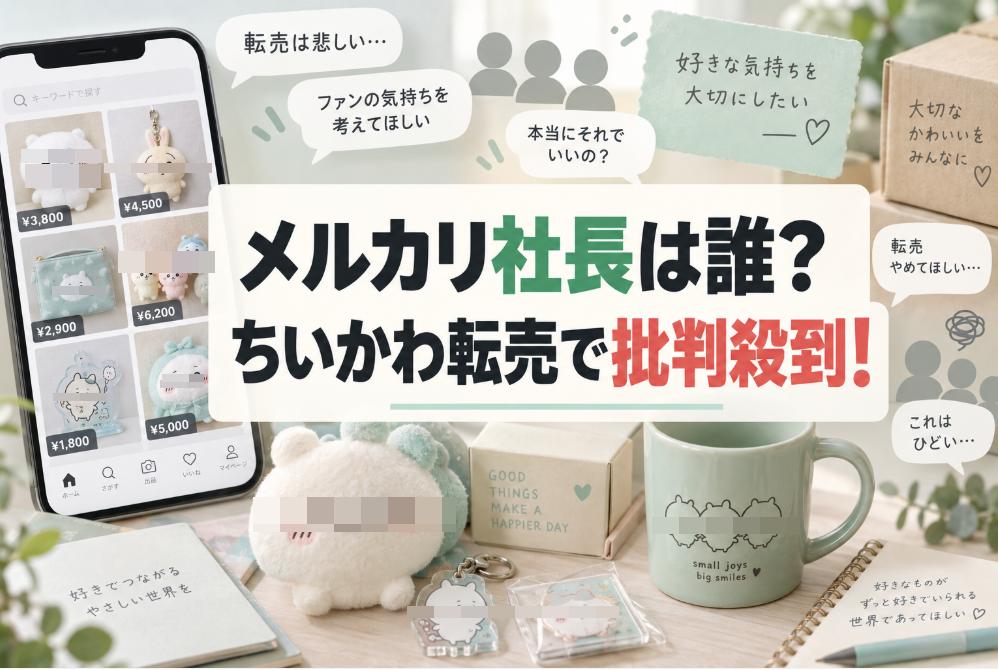 アイキャッチ画像 メルカリ社長 横長バージョン